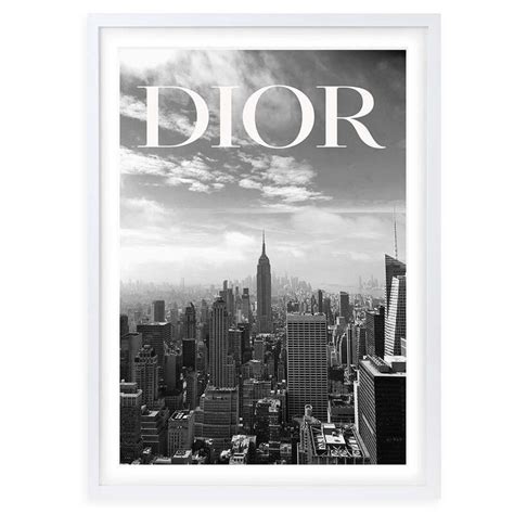 dior framed pictures